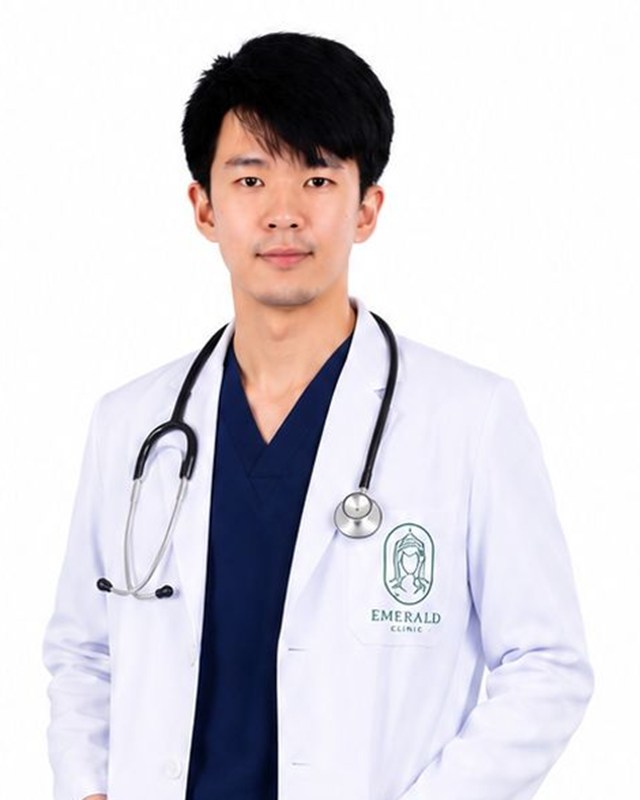 Dr. Ukrit Rojanusorn, aesthetic and anti-aging physician at The Emerald Clinic